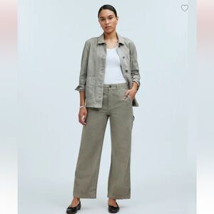 Madewell x MN Dye Studio Perfect Vintage Wide-Leg Carpenter Jean